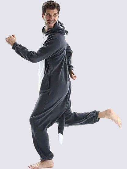 Grenouillère Pour Homme "Loup Gris"