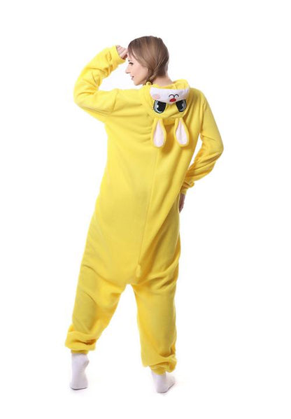 Combinaison Pyjama Lapin Jaune