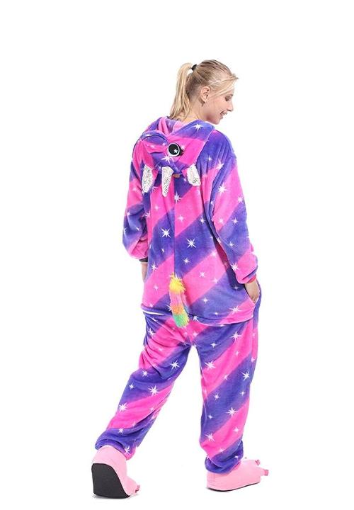 Combinaison Pyjama Licorne Bicolore