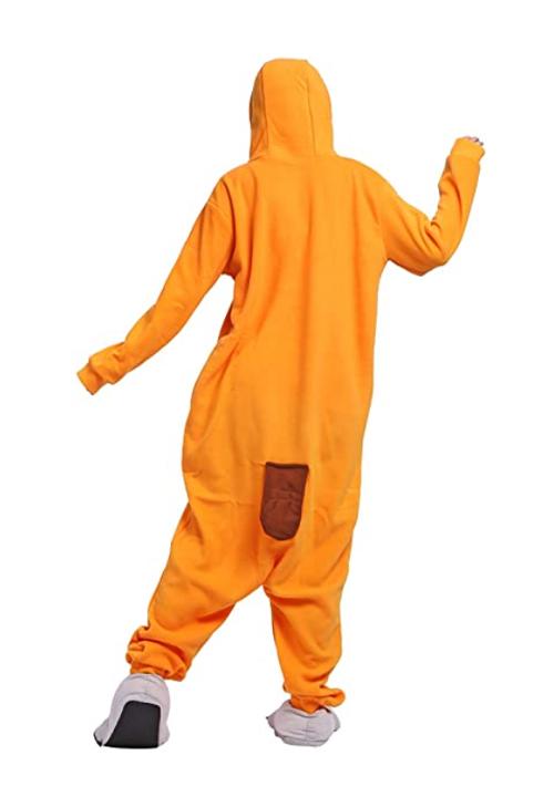 Combinaison Pyjama Ornithorynque Orange