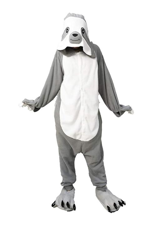 Combinaison Pyjama Paresseux Gris