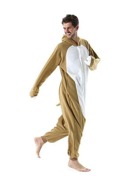 Combinaison Pyjama Paresseux Brun