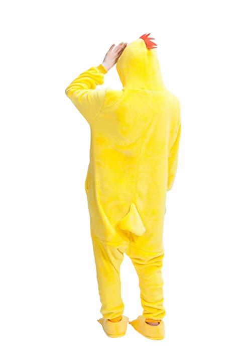 Combinaison Pyjama Poulet Jaune
