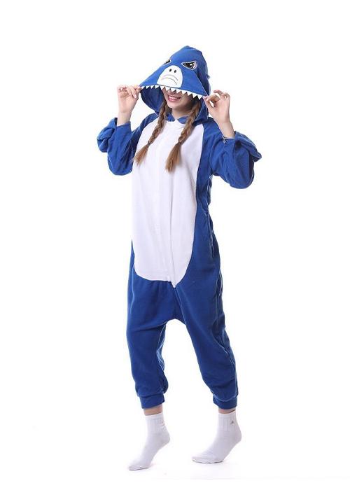 Combinaison Pyjama Requin Méchant