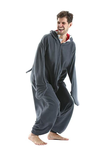 Combinaison Pyjama Requin Noir