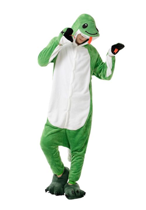 Combinaison Pyjama Serpent Vert