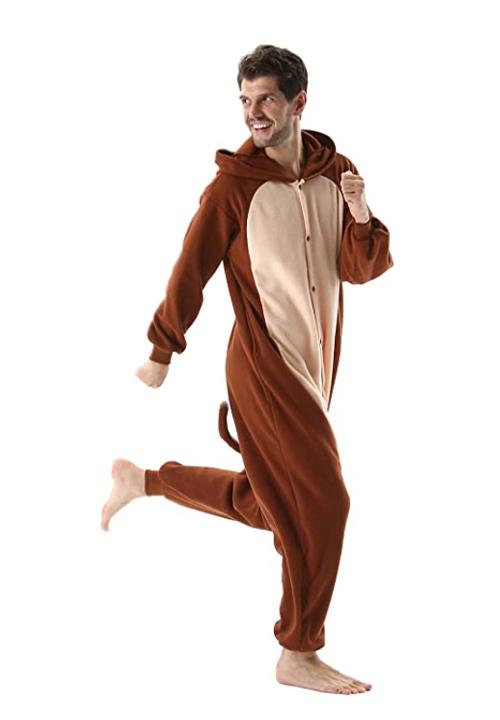 Combinaison Pyjama Singe Rigolo