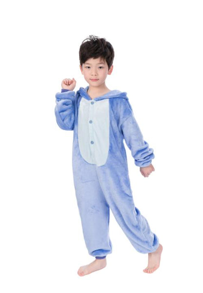 Combinaison Pyjama Garçon Stitch Bleu