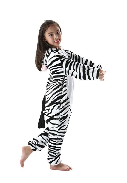 Combinaison Pyjama Zèbre Sauvage