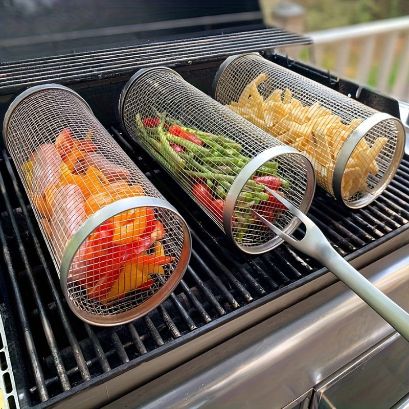 Panier Barbecue Grille pour Légumes et Poissons
