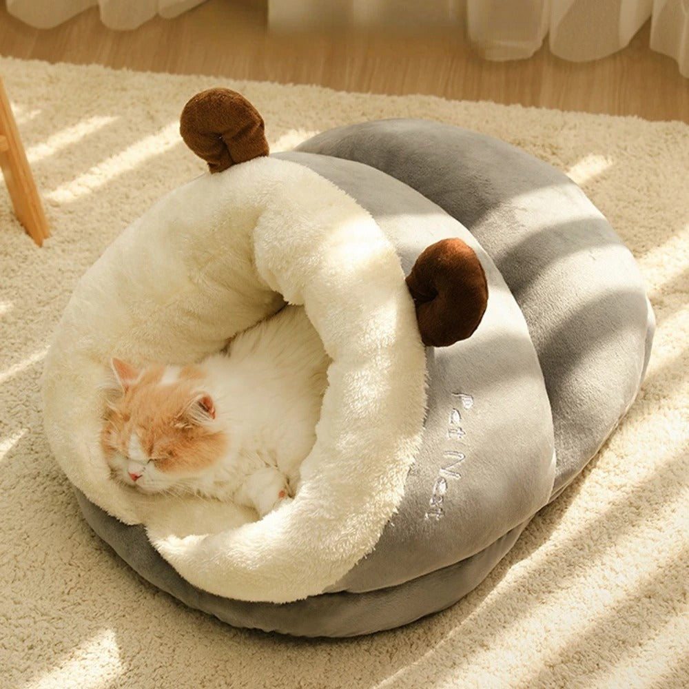 grotte pour chat | PANTOUFLE CAVE CAT