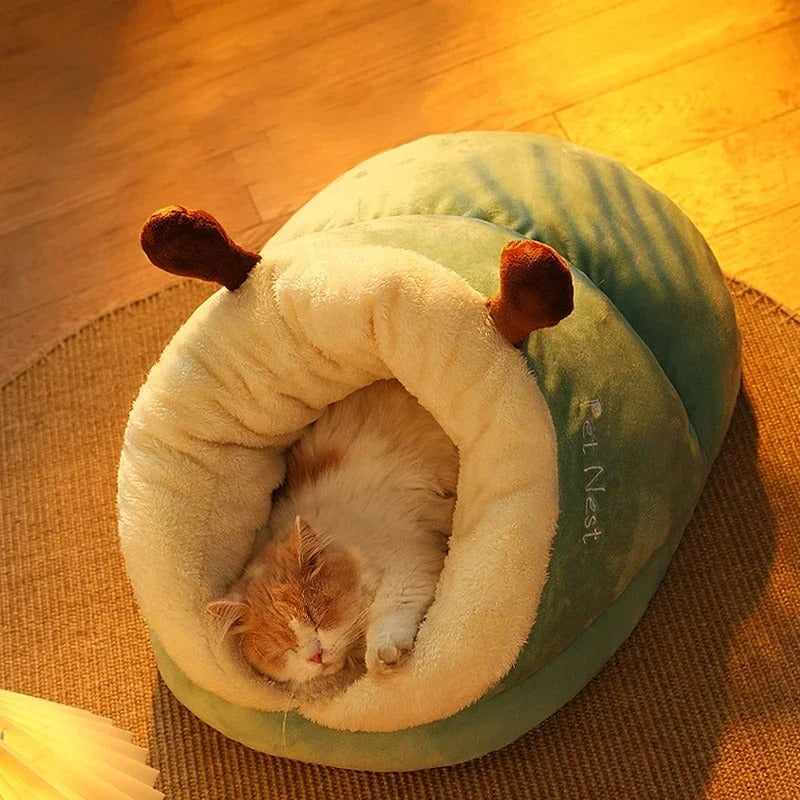 grotte pour chat | PANTOUFLE CAVE CAT