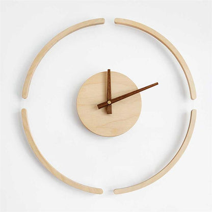 Horloge Bois Scandinave
