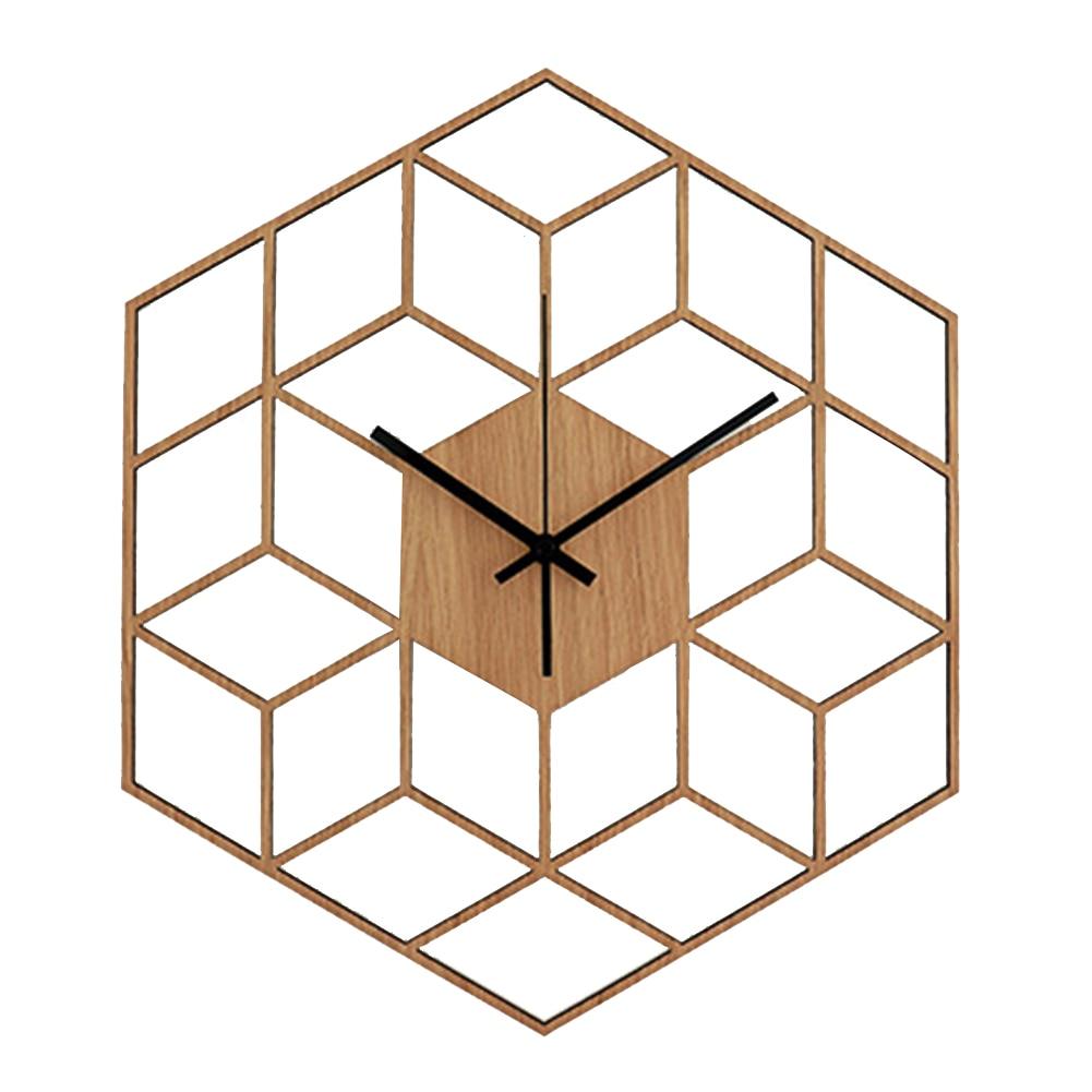 Horloge Scandinave Bois