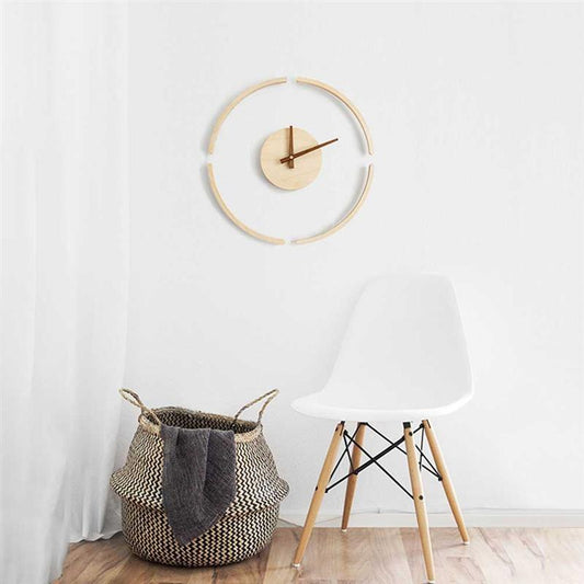 Horloge Bois Scandinave