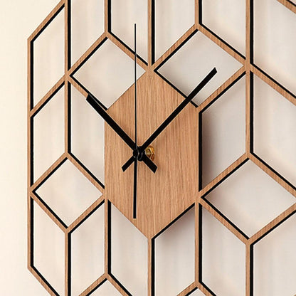 Horloge Scandinave Bois
