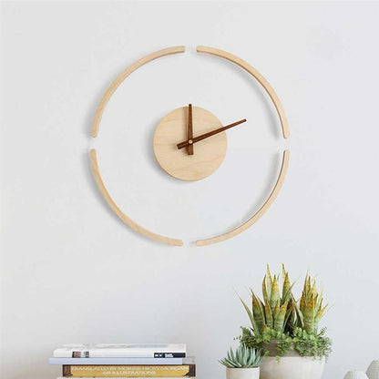 Horloge Bois Scandinave