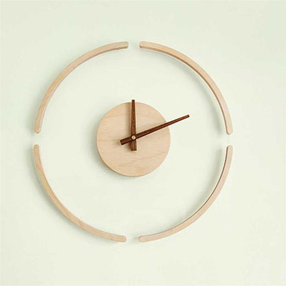 Horloge Bois Scandinave