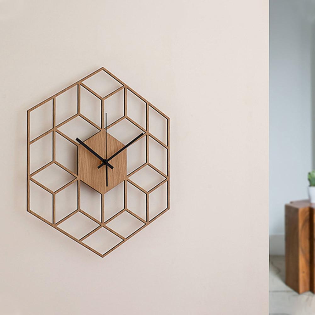 Horloge Scandinave Bois