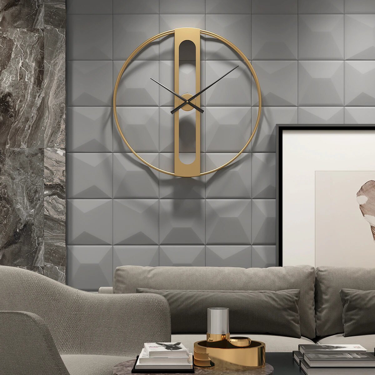 Horloge Scandinave Design Salon