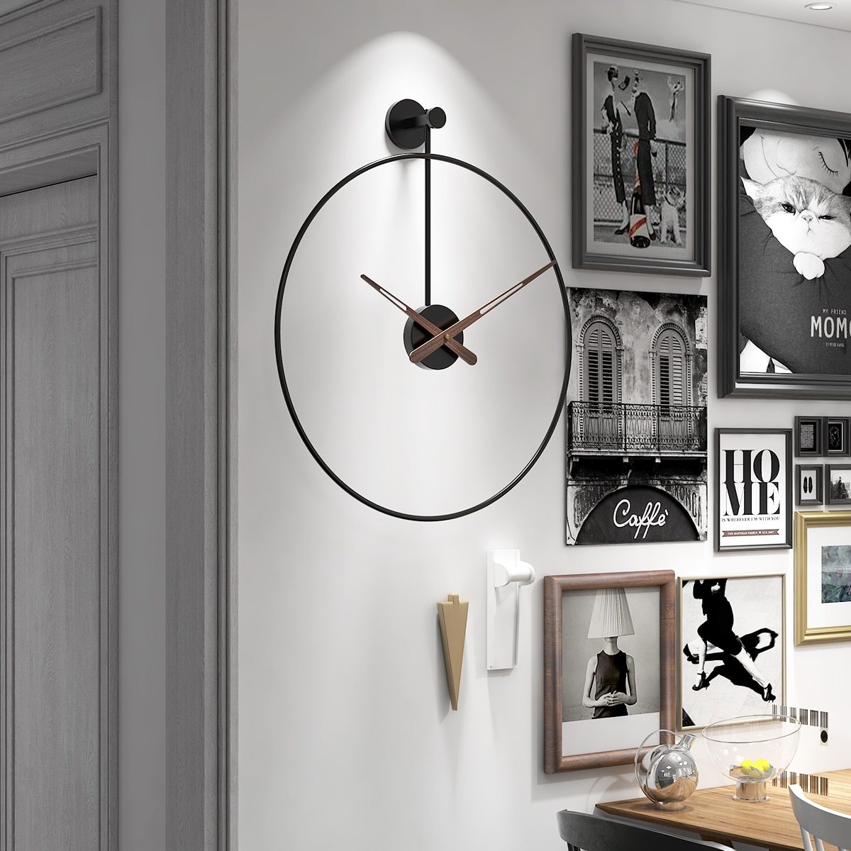 Horloge Murale Scandinave