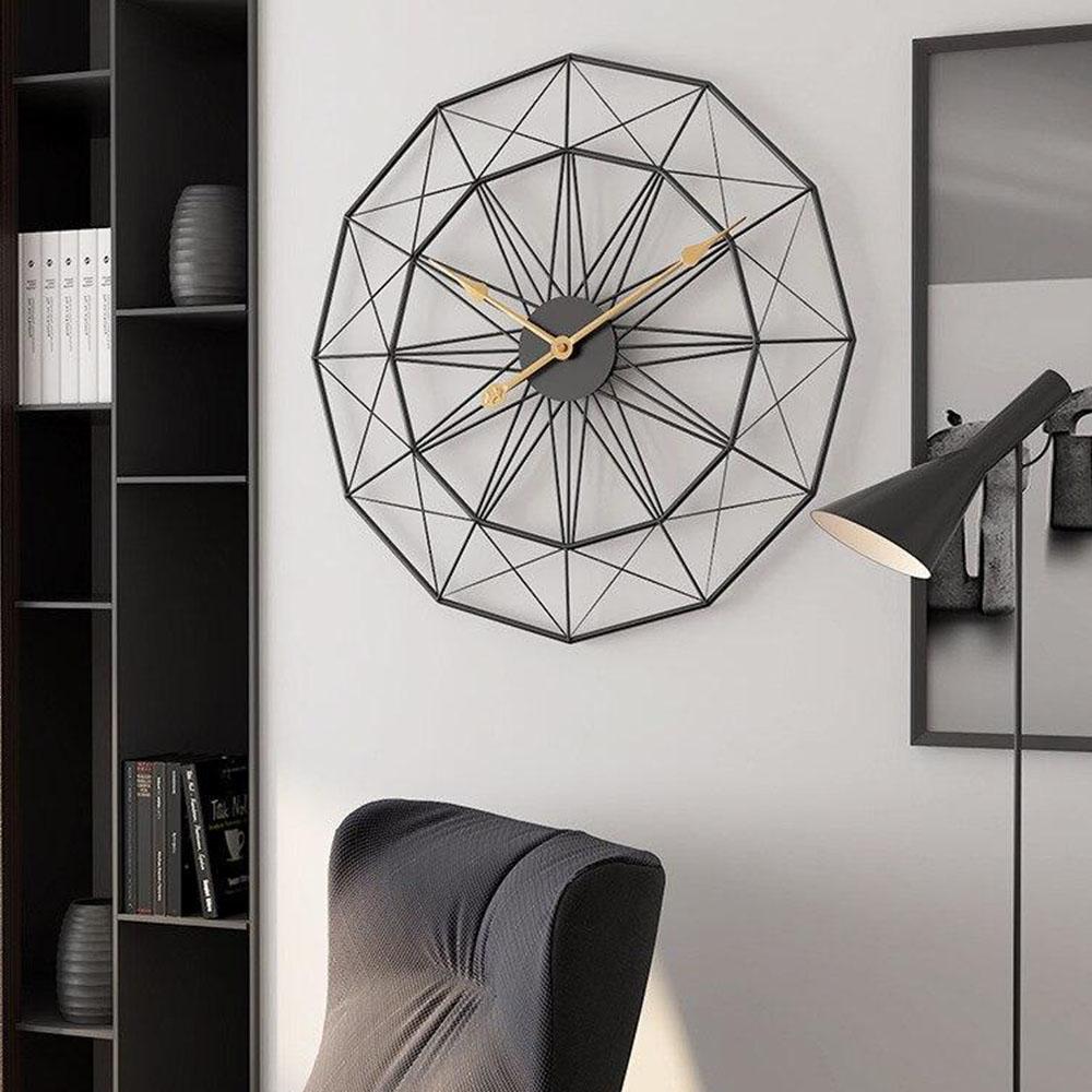 Horloge Scandinave Murale Metal