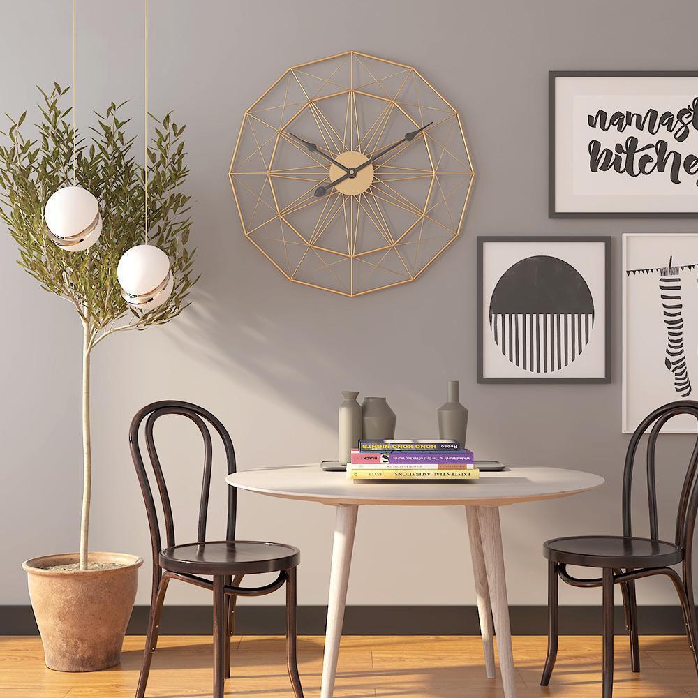 Horloge Murale Métal