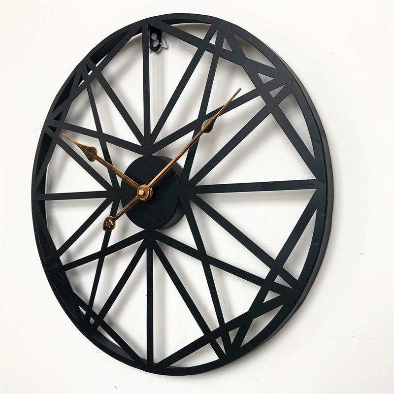 Horloge Noir Design