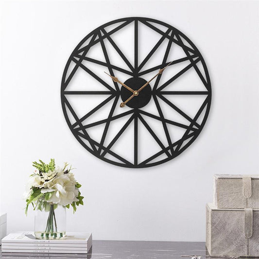 Horloge Noir Design