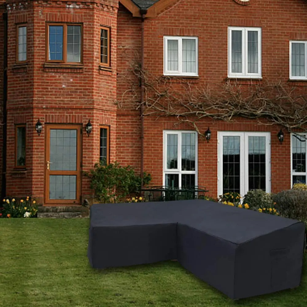 Housse Salon de Jardin pour Canapé d'Angle 215 x 215 x 87 x 80 cm