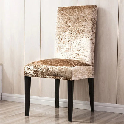Housse Chaise Brillante de Style Moderne