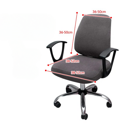 Housse de Fauteuil d'Ordinateur avec Tissu en Grains de Maïs