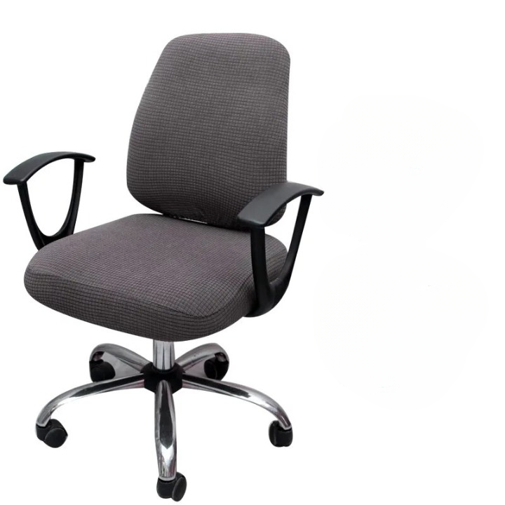 Housse de Fauteuil d'Ordinateur avec Tissu en Grains de Maïs