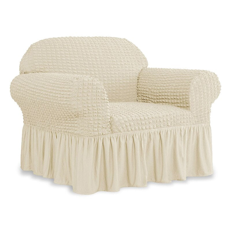 Housse Fauteuil Universelle de Style Européen avec Jupe