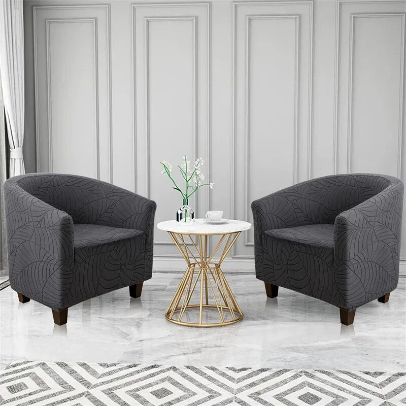 Housse Fauteuil Universelle de Style Nordique en Polyester
