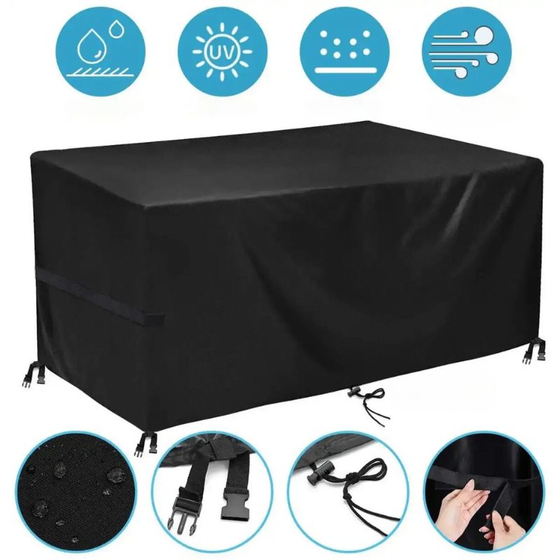 Housse de Protection Rectangulaire et Pratique  242 x 182 x 100 cm
