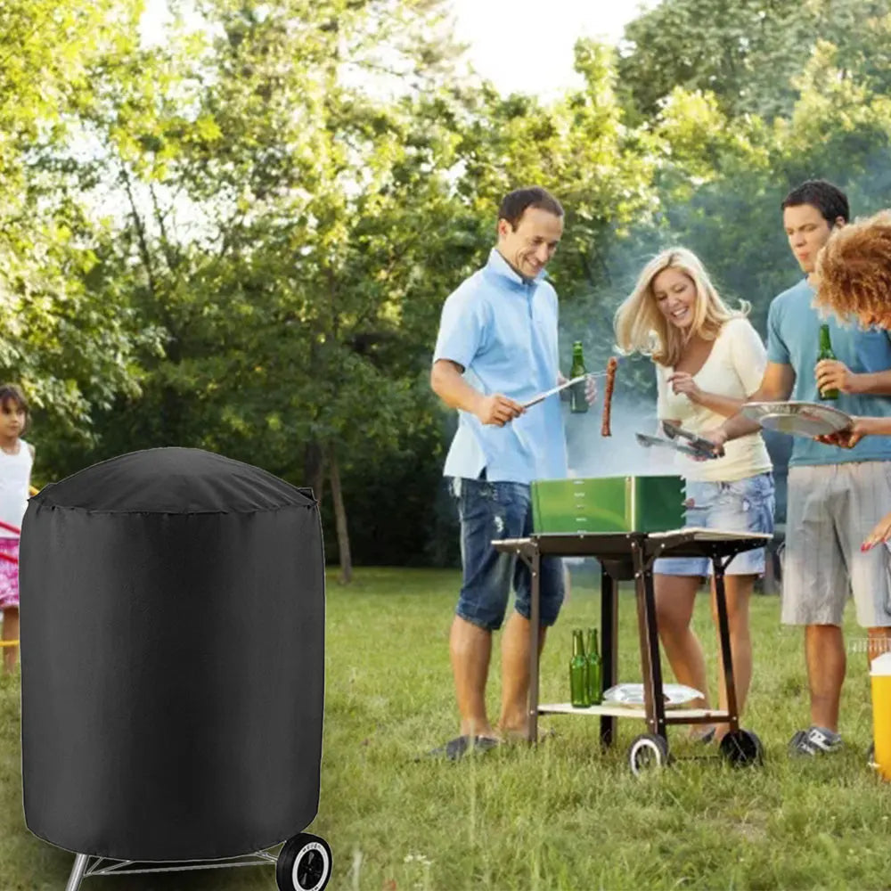 Housse de Protection Ronde pour Barbecue 73 x 71 cm