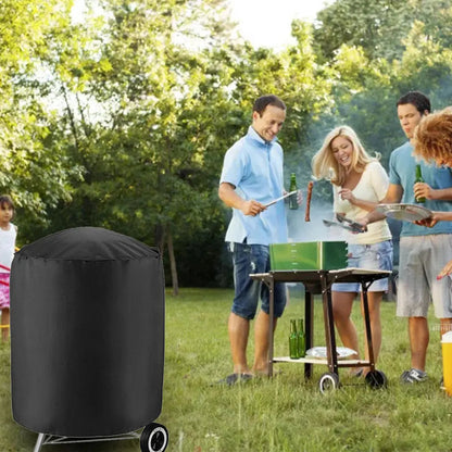 Housse de Protection Ronde pour Barbecue 73 x 71 cm