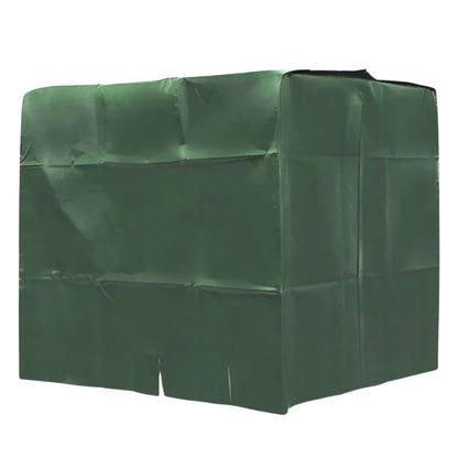 Housse pour Réservoir d'Eau de Pluie Verte 120 x 100 x 116 cm