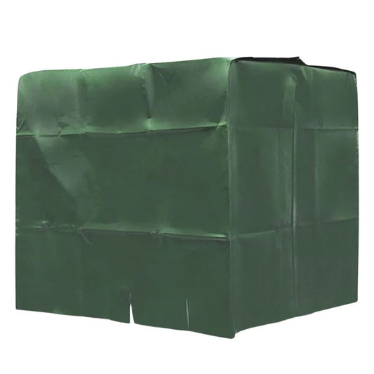 Housse pour Réservoir d'Eau de Pluie Verte 120 x 100 x 116 cm