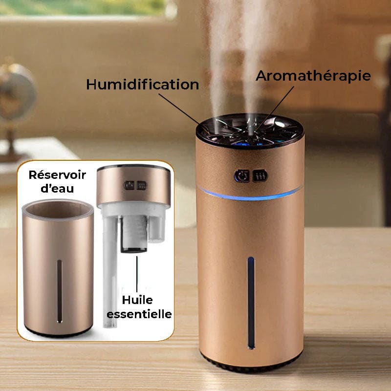 Humidifcateur d'air rechargeable Start & Stop - OSSEA