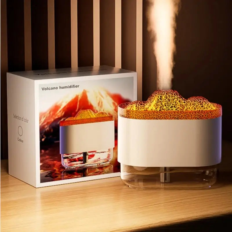 Humidifcateur d'air veilleuse chaude volcanique - MOMBA