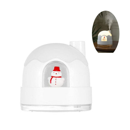Humidificateur 2en1 design Noël rechargeable - IGLOO