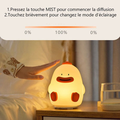 Humidificateur 3en1 veilleuse tactile bébé - DUCK