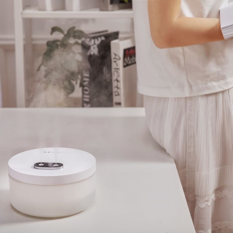 Humidificateur à double évaporation et lumière douce - TINO / humidificateur d'air à ultrasons