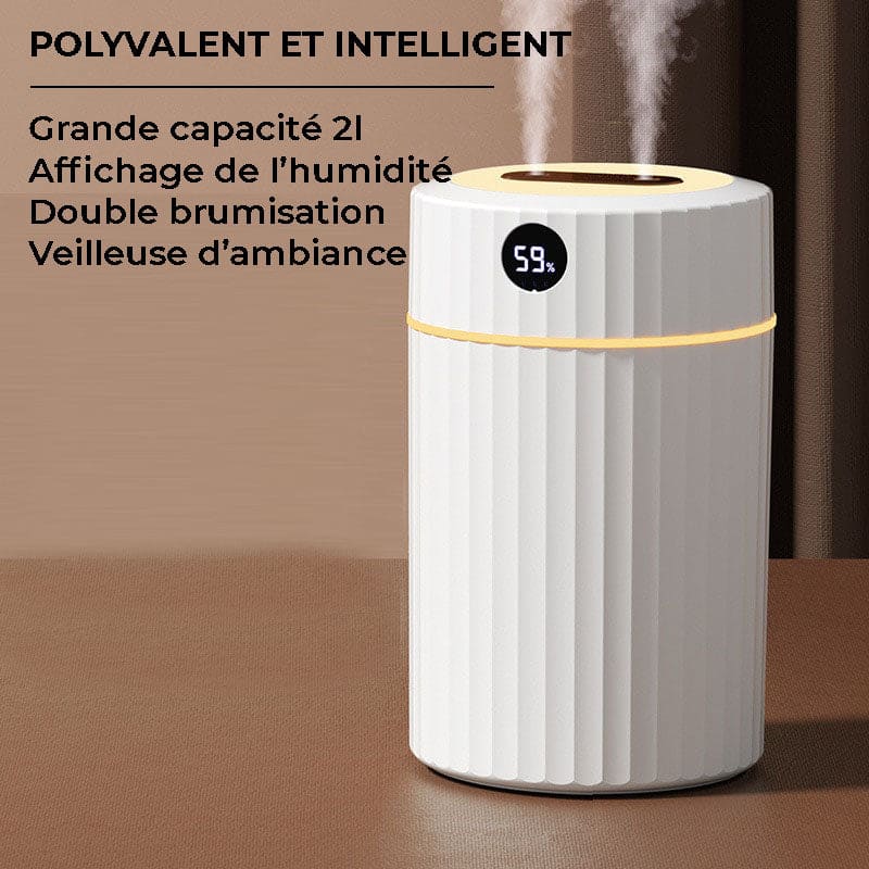 Humidificateur avec hygrostat 2L - VAPOREA