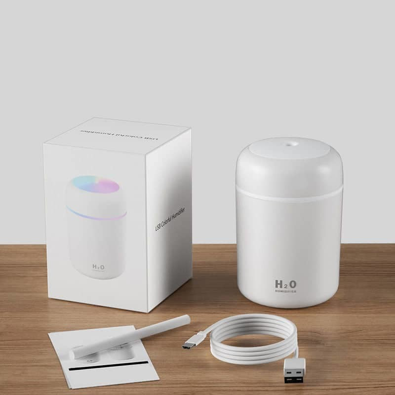 Humidificateur d'air 2en1 silencieux - POOPS