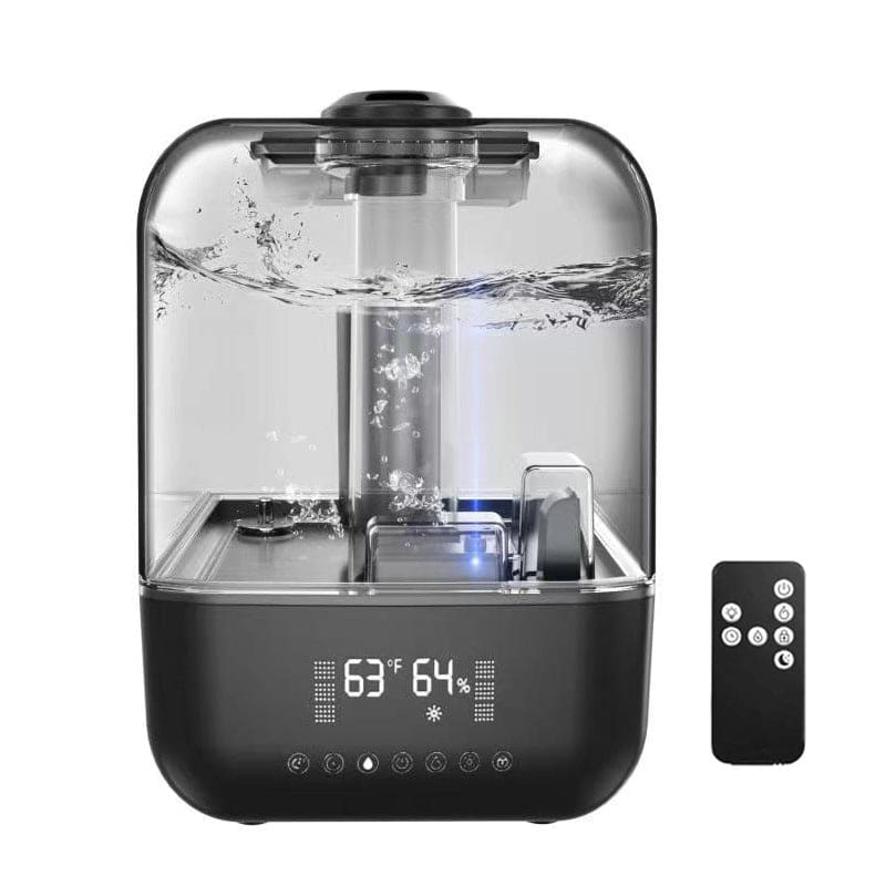 Humidificateur d'air 5L thermomètre hygromètre écran LED - NEON