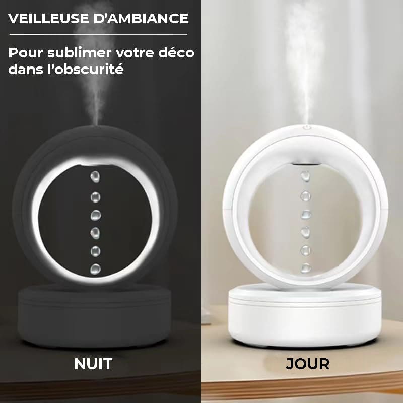 Humidificateur d'air antigravité - NEBO