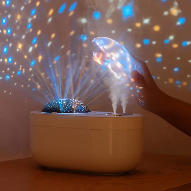 Humidificateur d'air bébé 3en1 veilleuse étoile -  BOOMY